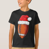 Weihnachtsball Weihnachtsmannmütze Funny Sports Xm T-Shirt (Vorderseite)