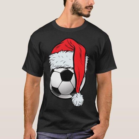 Weihnachtsball Weihnachtsmannmütze Weihnachtsfest T-Shirt (Vorderseite)