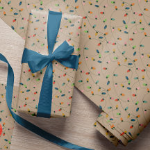 Weihnachtsbällchen auf Kraft