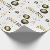 Weihnachtsbällchen Geschenkpapier (Ecke)