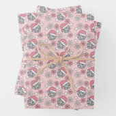 Weihnachtsbällchen Geschenkpapier Set (Beispiel)