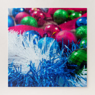 Weihnachtsbällchen Puzzle