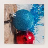 Weihnachtsbällchen Puzzle (Horizontal)