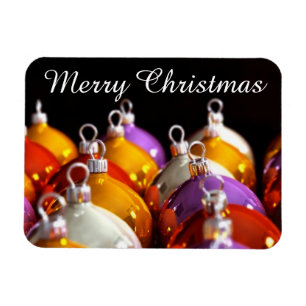 Weihnachtsbälle 2 Frohe Weihnachtsmagazin Magnet