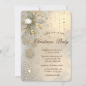 Weihnachtsbälle,Branchen Weihnachtsfeiertag Party Einladung (Vorderseite)