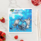 Weihnachtsbälle, Candy Cane, Sterne Serviette (Beispiel)