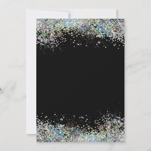 Weihnachtsbälle, Confetti Company Weihnachtsgebäck Einladung (Rückseite)