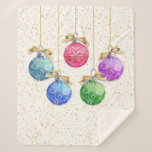 Weihnachtsbälle & Confetti