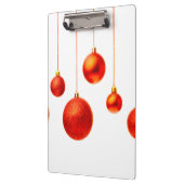 Weihnachtsbälle Klemmbrett (Links)