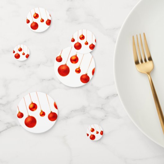 Weihnachtsbälle Konfetti (Gruppe)