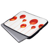 Weihnachtsbälle Laptopschutzhülle (Vorne Knopf)