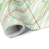 Weihnachtsbälle Lichter Urlaub Dekoration Geschenk Geschenkpapier (Rolleneckpunkt)