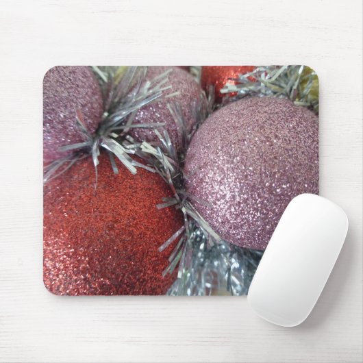 Weihnachtsbälle Mousepad (Mit Mouse)