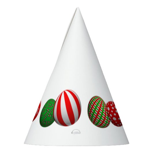 Weihnachtsbälle Partyhütchen (Links)