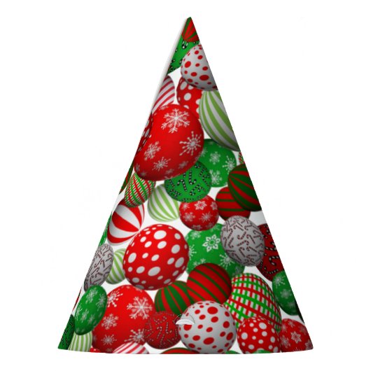 Weihnachtsbälle Partyhütchen (Links)