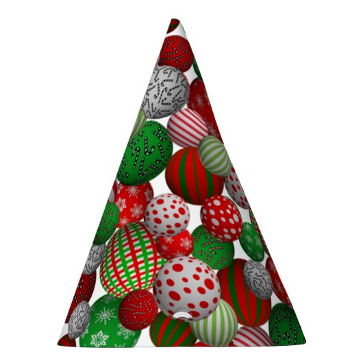 Weihnachtsbälle Partyhütchen (Rechts)