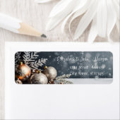 Weihnachtsbälle, Schneeflocken Grau (Insitu)