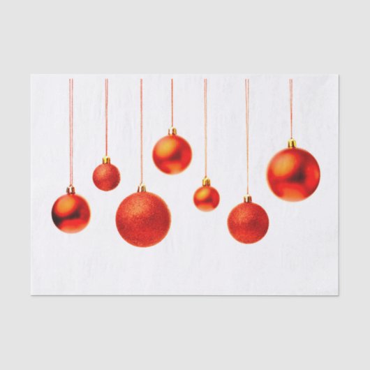 Weihnachtsbälle Seidenpapier (Vorderseite)