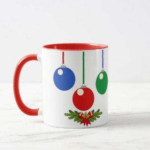 Weihnachtsbälle Tasse