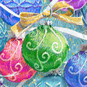 Weihnachtsbälle Weihnachtsbaumrock Polyester Weihnachtsbaumdecke