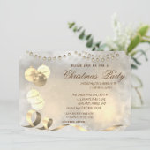 Weihnachtsbälle, Weihnachtsfeiertag im Unternehmen Einladung (Stehend Vorderseite)