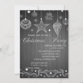 Weihnachtsbälle, Weihnachtsfeiertage Party Einladung (Vorderseite)