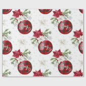 Weihnachtsballen Geschenkpapier (Flach)