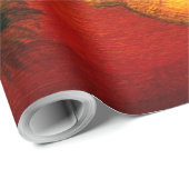 Weihnachtsbällenbaum in Rot Geschenkpapier (Rolleneckpunkt)