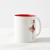 Weihnachtsballet Zweifarbige Tasse (VorderseiteRechts)