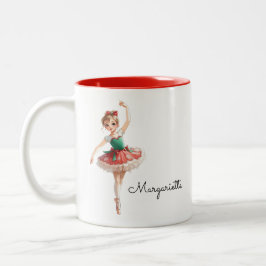 Weihnachtsballet Zweifarbige Tasse