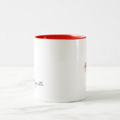 Weihnachtsballet Zweifarbige Tasse (Mittel)