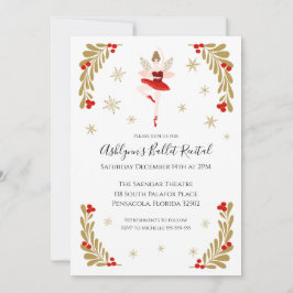Weihnachtsballett Einladung