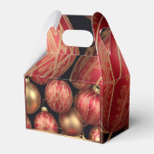 Weihnachtsballs Gefallen-Box Geschenkschachtel (Vorderseite)