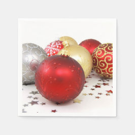 Weihnachtsballs Napkins Serviette