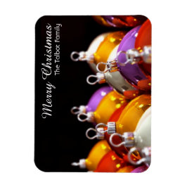 Weihnachtsballs Personalisiertes Weihnachtsmagazin Magnet