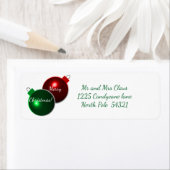 Weihnachtsballs Shiny Red & Green (Insitu)