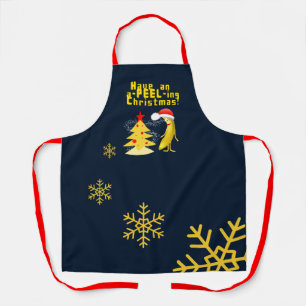 Weihnachtsbanane Schürze