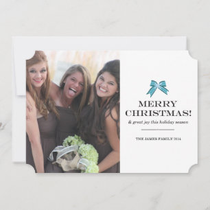 Weihnachtsband Feiertagskarte