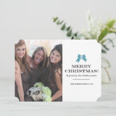 Weihnachtsband Feiertagskarte (Stehend Vorderseite)