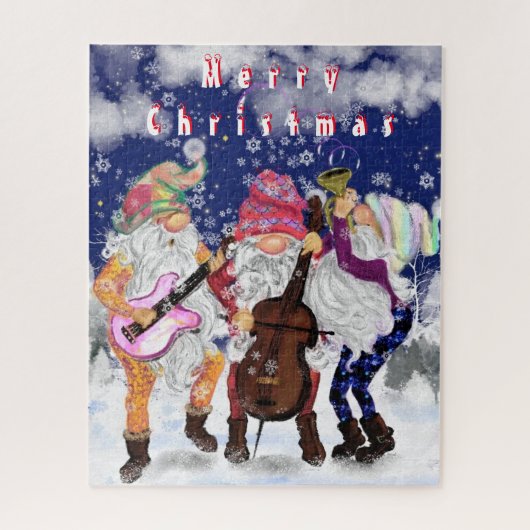 Weihnachtsband - Happy Song Puzzle (Vertikal)