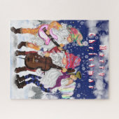 Weihnachtsband - Happy Song Puzzle (Horizontal)