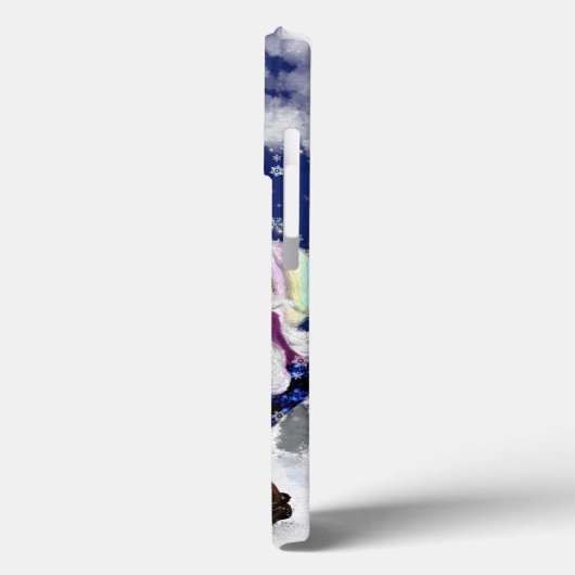 Weihnachtsband - Happy Song - Zeichn - Spaß Case-Mate iPhone Hülle (Rückseite / Links)