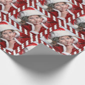 Weihnachtsband-kundenspezifische Geschenkpapier (Ecke)