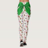 Weihnachtsband Leggings (Rückseite)