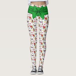 Weihnachtsband Leggings
