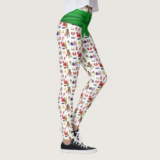 Weihnachtsband Leggings (Rechts)
