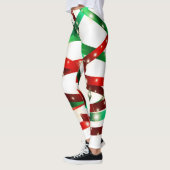 Weihnachtsband Leggings (Links)
