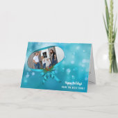 Weihnachtsband mit Bugbügel Karte (Vorderseite)