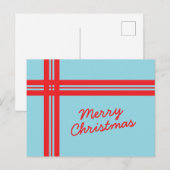 Weihnachtsband Postkarte (Vorne/Hinten)