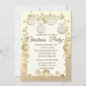 Weihnachtsbände, Goldenes Weihnachtsfest im Untern Einladung (Vorderseite)